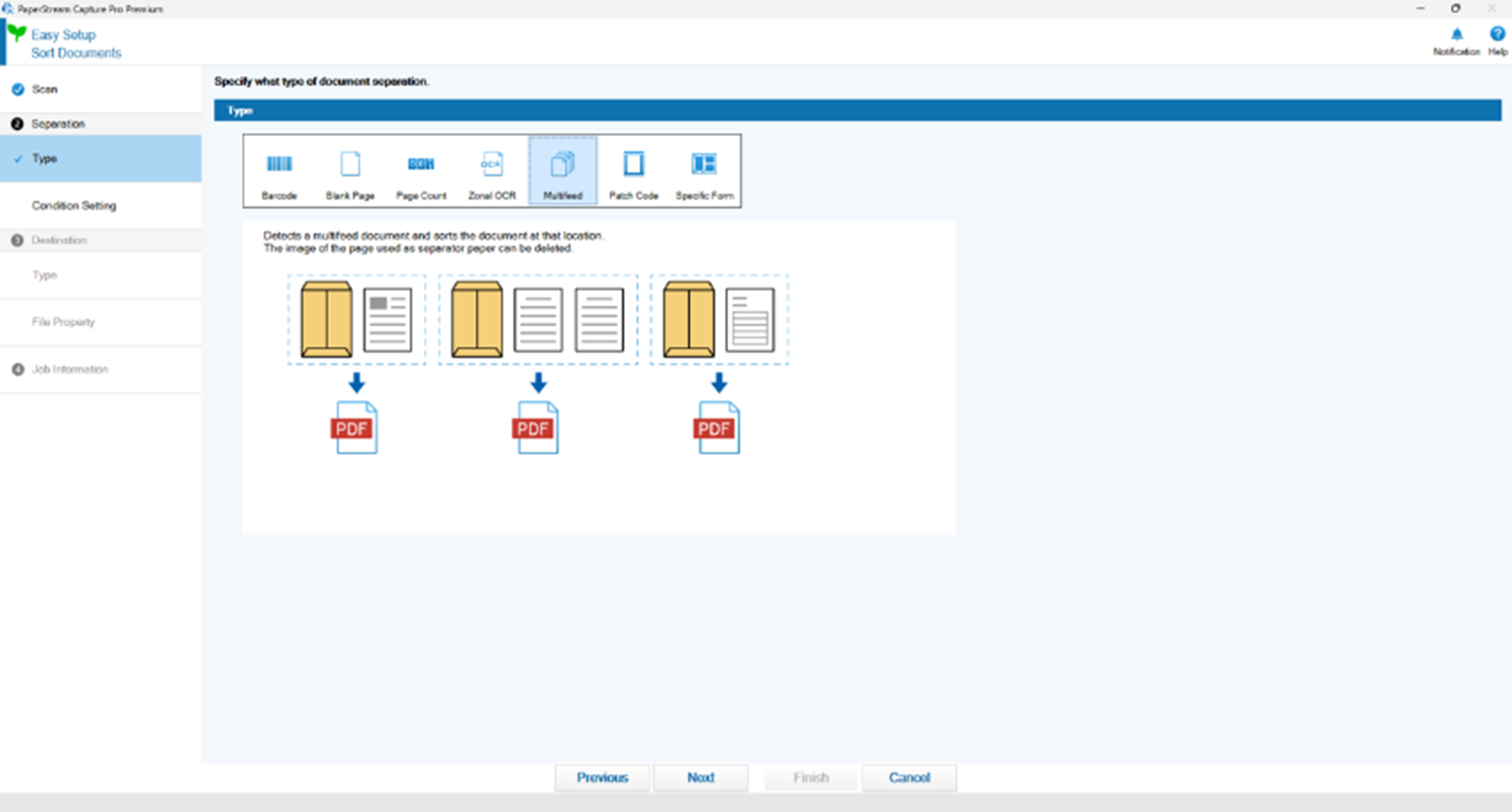 PaperStream Capture Pro demonstration illustration