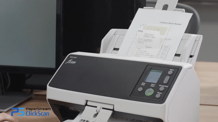 PaperStream ClickScan gif