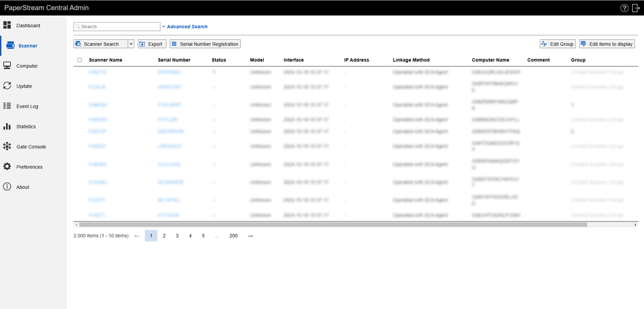 Gestión centralizada sin interrupciones con la función Gate Console